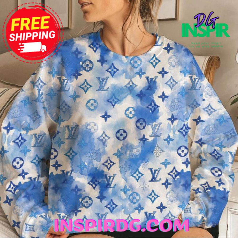 louis vuitton tie dye sweater